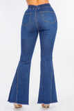 Load image into Gallery viewer, American Bazi High Waist Curvy Flare Jeans