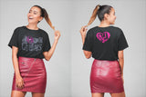 Load image into Gallery viewer, AJ Lee Love Bites Spider Web T-shirt