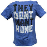 Load image into Gallery viewer, AJ Styles If It&#39;s Not P1 They Don&#39;t Want None Mens Blue T-shirt