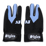 Load image into Gallery viewer, AJ Styles P1 Logo Replica Fight Gloves Light Blue by AJ Styles | Extreme Wrestling Shirts