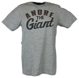 Load image into Gallery viewer, Andre the Giant Big Signature Gray T-shirt