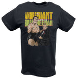 Load image into Gallery viewer, Andre The Giant Bobby The Brain Heenan Legends Black T-shirt