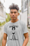 Load image into Gallery viewer, Andre the Giant Caricature Mens Gray T-shirt