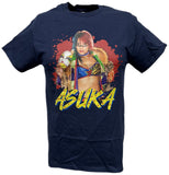 Load image into Gallery viewer, Asuka Colorful Pose Royal Blue T-shirt