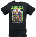 Load image into Gallery viewer, Asuka Multi Color Kimono Black T-shirt WWE